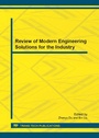 Cover: Review of Modern Engineering Solutions for the Industry - Trans Tech Publications Ltd