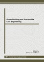 Cover: Green Building and Sustainable Civil Engineering - Trans Tech Publications Ltd