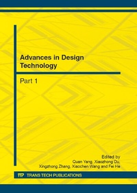 Enlarge image Cover: Advances in Design Technology - Trans Tech