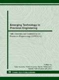 Cover: Emerging Technology in Precision Engineering XIV - Trans Tech Publications Ltd