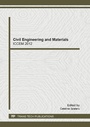 Cover: Civil Engineering and Materials - Trans Tech Publications Ltd