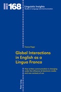 Cover: Global Interactions in English as a Lingua Franca - Peter Lang Verlag