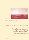 Cover: &laquo;. che solo amore e luce ha per confine&raquo; - Peter Lang Verlag