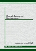 Cover: Materials Science and Nanotechnology I - Trans Tech Publications Ltd