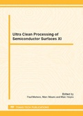 Cover: Ultra Clean Processing of Semiconductor Surfaces XI - Trans Tech Publications Ltd