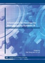 Cover: Information Technology for Manufacturing Systems III - Trans Tech Publications Ltd