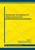 Cover: Sustainable Development of Urban Infrastructure - Trans Tech Publications Ltd