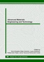 Cover: Advanced Materials Engineering and Technology - Trans Tech Publications Ltd