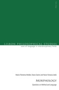 Cover: Morphology - Peter Lang Verlag