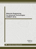 Cover: Materials Engineering for Advanced Technologies (ICMEAT 2012) - Trans Tech Publications Ltd