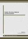 Cover: Health, Structure, Material and Environment - Trans Tech Publications Ltd