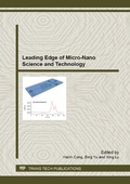 Cover: Leading Edge of Micro-Nano Science and Technology - Trans Tech Publications Ltd