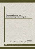 Cover: Advanced Design and Manufacturing Technology II - Trans Tech Publications Ltd