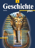 Cover: Geschichte plus - Sachsen - 5. Schuljahr - Volk und Wissen Verlag