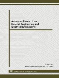 Enlarge image Cover: Advanced Research on Material Engineering and Electrical Engineering - Trans Tech Publications Ltd