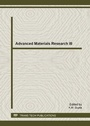Cover: Advanced Materials Research III - Trans Tech Publications Ltd