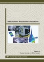 Cover: Interaction's Processes / Structures - Trans Tech Publications Ltd
