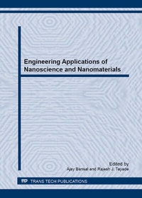 Enlarge image Cover: Engineering Applications of Nanoscience and Nanomaterials - Trans Tech Publications Ltd
