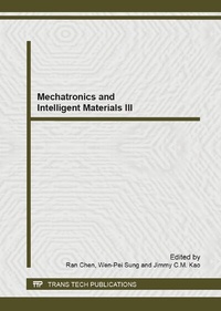 Enlarge image Cover: Mechatronics and Intelligent Materials III - Trans Tech Publications Ltd