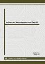 Cover: Advanced Measurement and Test III - Trans Tech Publications Ltd