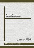 Cover: Thermal, Power and Electrical Engineering - Trans Tech Publications Ltd