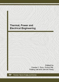 Enlarge image Cover: Thermal, Power and Electrical Engineering - Trans Tech Publications Ltd