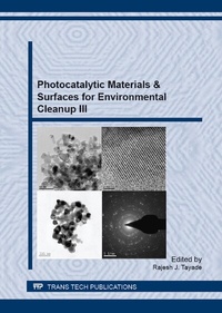 Abbildung von: Photocatalytic Materials & Surfaces for Environmental Cleanup III - Trans Tech Publications Ltd
