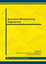 Cover: Innovative Manufacturing Engineering - Trans Tech Publications Ltd