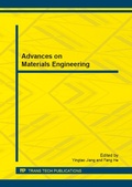 Cover: Advances on Materials Engineering - Trans Tech Publications Ltd
