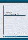 Cover: Advances in Abrasive Technology XVI - Trans Tech Publications Ltd