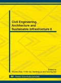 Cover: Civil Engineering, Architecture and Sustainable Infrastructure II - Trans Tech Publications Ltd