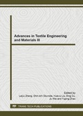 Cover: Advances in Textile Engineering and Materials III - Trans Tech Publications Ltd