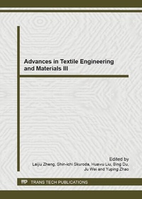 Enlarge image Cover: Advances in Textile Engineering and Materials III - Trans Tech Publications Ltd