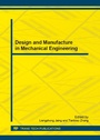 Cover: Design and Manufacture in Mechanical Engineering - Trans Tech Publications Ltd