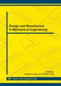 Cover: Design and Manufacture in Mechanical Engineering - Trans Tech Publications Ltd