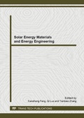 Cover: Solar Energy Materials and Energy Engineering - Trans Tech Publications Ltd