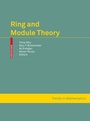 Cover: Ring and Module Theory - Birkhäuser
