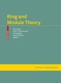 Cover: Ring and Module Theory - Birkhäuser
