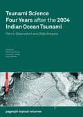 Cover: Tsunami Science Four Years After the 2004 Indian Ocean Tsunami - Birkh&auml;user