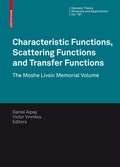 Cover: Characteristic Functions, Scattering Functions and Transfer Functions - Birkh&auml;user