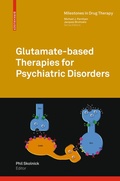 Cover: Glutamate-based Therapies for Psychiatric Disorders - Birkh&auml;user