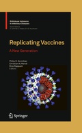 Cover: Replicating Vaccines - Springer