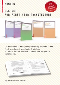 Enlarge image Cover: Basics First Year Architecture Set - Birkhäuser Verlag GmbH