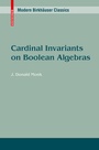 Cover: Cardinal Invariants on Boolean Algebras - Birkh&auml;user