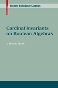 Cover: Cardinal Invariants on Boolean Algebras - Birkh&auml;user