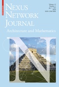 Cover: Nexus Network Journal 12,1 - Birkh&auml;user