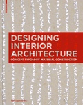 Cover: Designing Interior Architecture - Birkh&auml;user Verlag GmbH