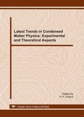Cover: Latest Trends in Condensed Matter Physics - Trans Tech Publications Ltd