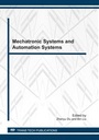 Cover: Mechatronic Systems and Automation Systems - Trans Tech Publications Ltd