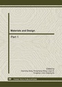 Cover: Materials and Design - Trans Tech Publications Ltd